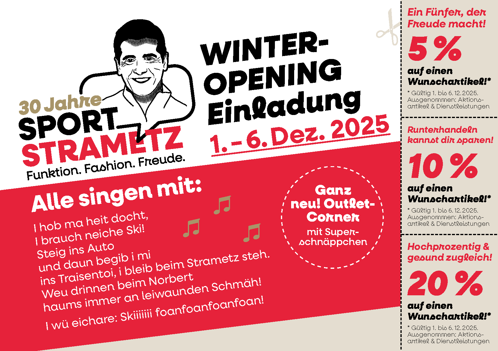 WINTER OPENING 01. – 06. Dezember 2025