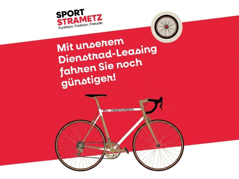 Grafik zum Dienstrad‑Leasing bei Sport Strametz 2026